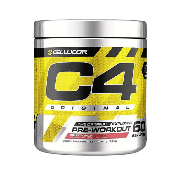 C4 Original Pre Workout Powder - Fruit Punch | 60 servings