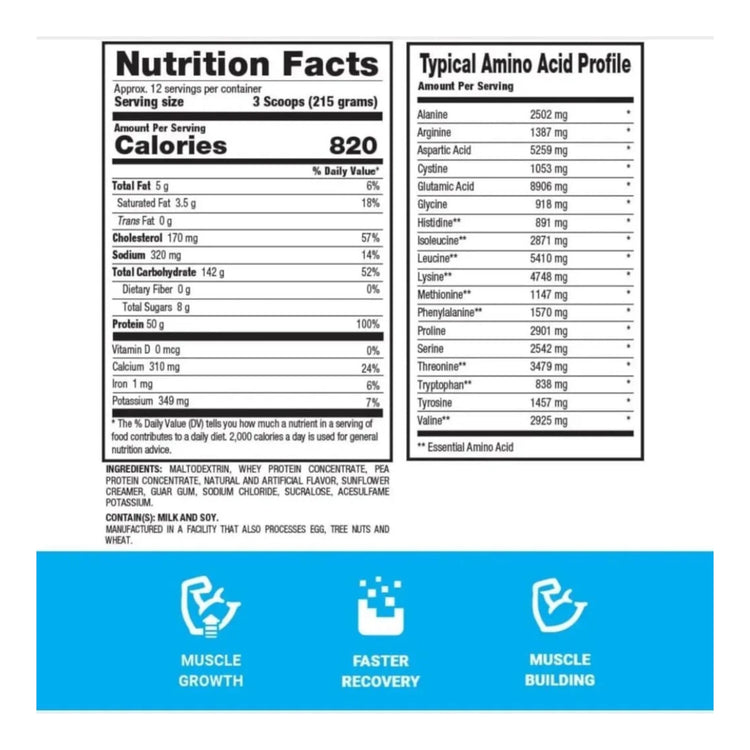 BPI Bulk Muscle XL Sports | 5.7lbs