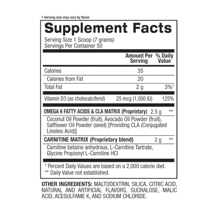 CLA + Carnitine - Non-Stimulant Weight Loss Supplement - Watermelon | 50 servings