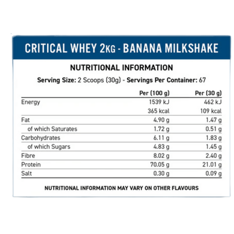Critical Whey - Lemon Cheesecake | 67 Servings