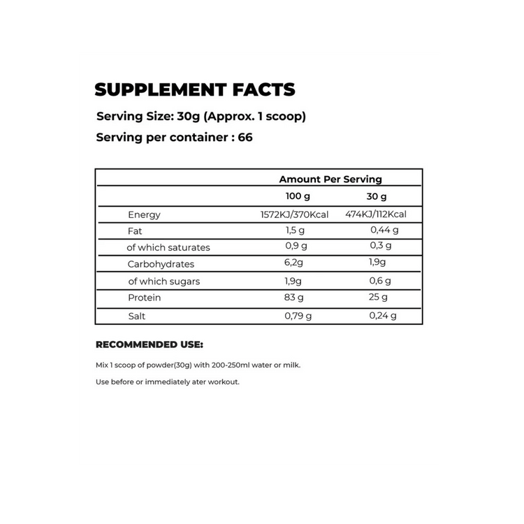 kevin Levrone Gold ISO- Vanilla | 2 kg