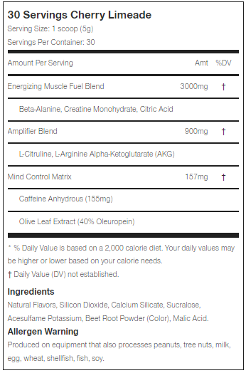 JNX Sports The Curse - Tropical Storm | 50 Servings