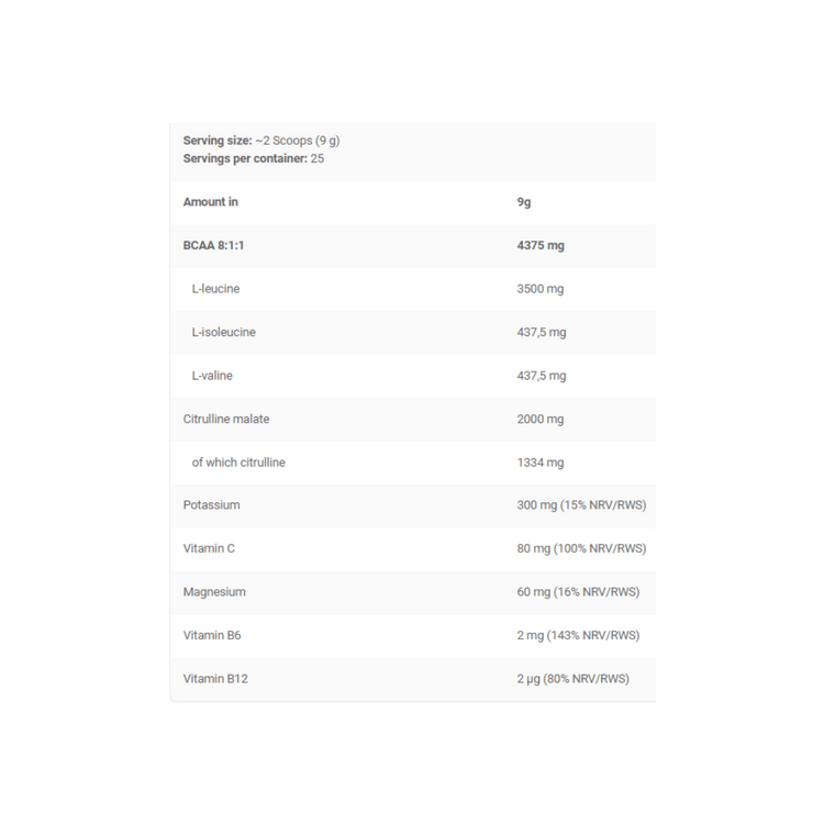 BCAA Defender - Tropical Fruits | 225 grams