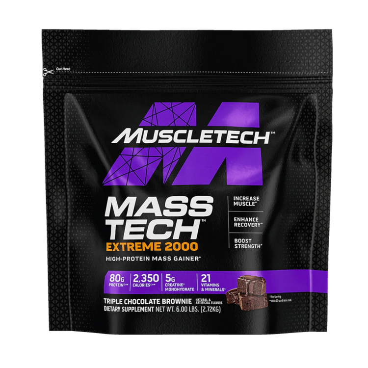 Mass-Tech Extreme 2000 - 12lbs | Triple Chocolate
