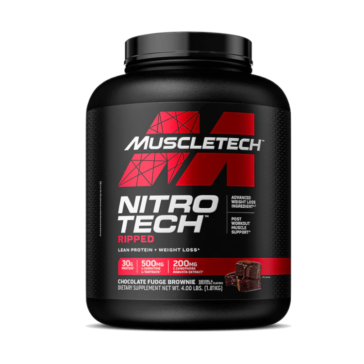 Nitro-Tech Ripped | Chocolate Fudge 4lbs