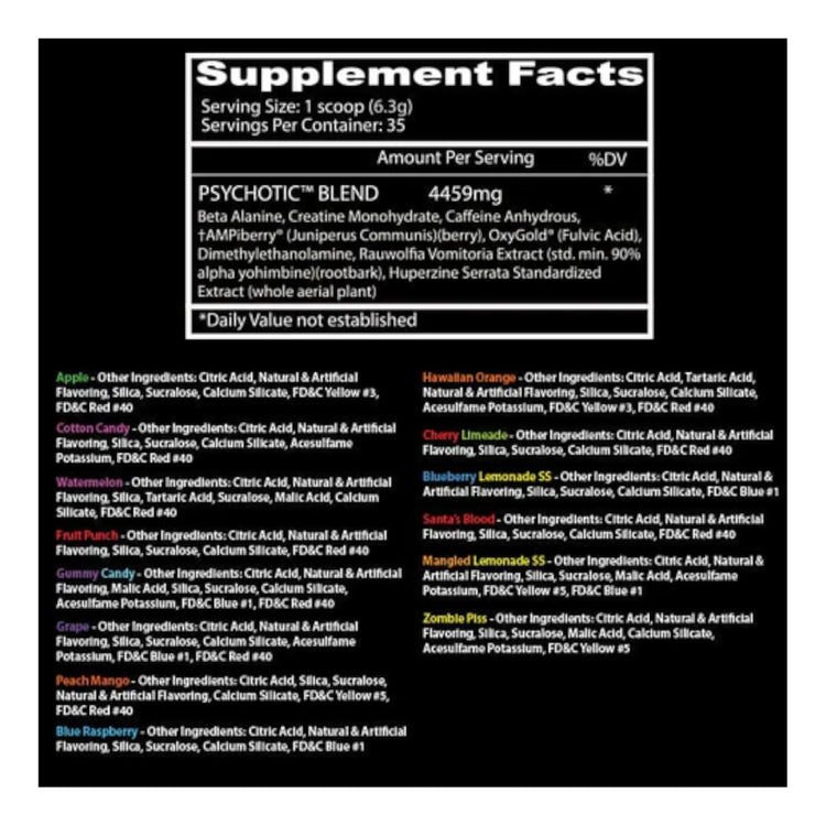 Psychotic - Cotton Candy | 35 servings