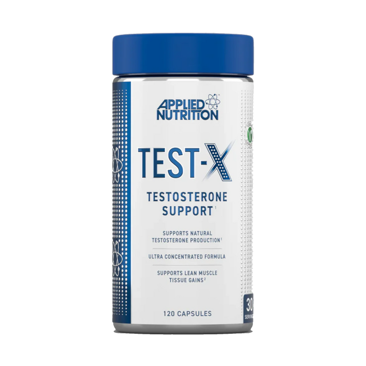 Test X Capsules by Applied Nutrition | 120 Capsules