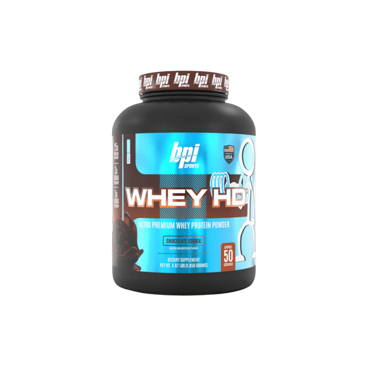 BPI Sports Whey HD - Chocolate Cookie | 50 Servings 4lbs